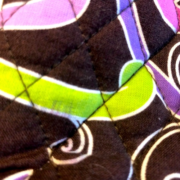 Vera Bradley Purple Punch Little Betsy Purse - Picture 10 of 11